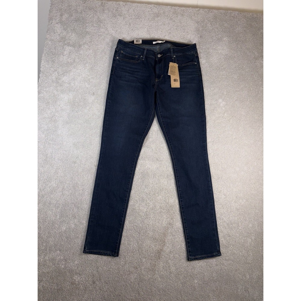 Levi's Women's 711 Skinny Hypersoft Jeans Dark Wash Size 32x32 nwt
